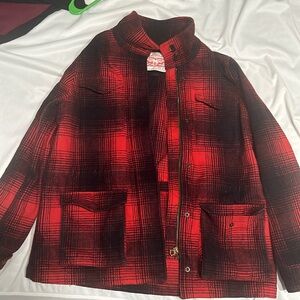 Levi Buffalo plaid wool jacket